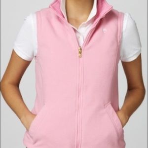 Lilly Pulitzer fleece vest